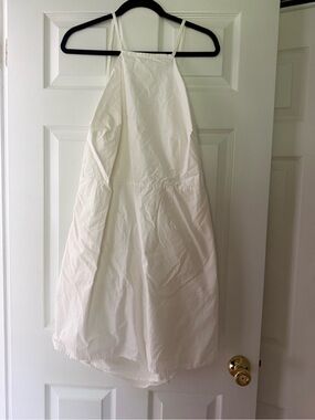a new day White Backless Halter Dress